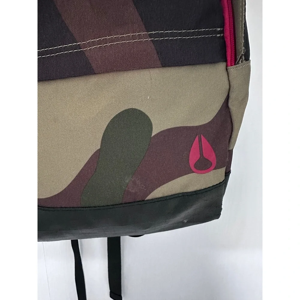 Nixon Platform Backpack II 24L Camo Pink Trim Mens Womens Bag C19551253-00